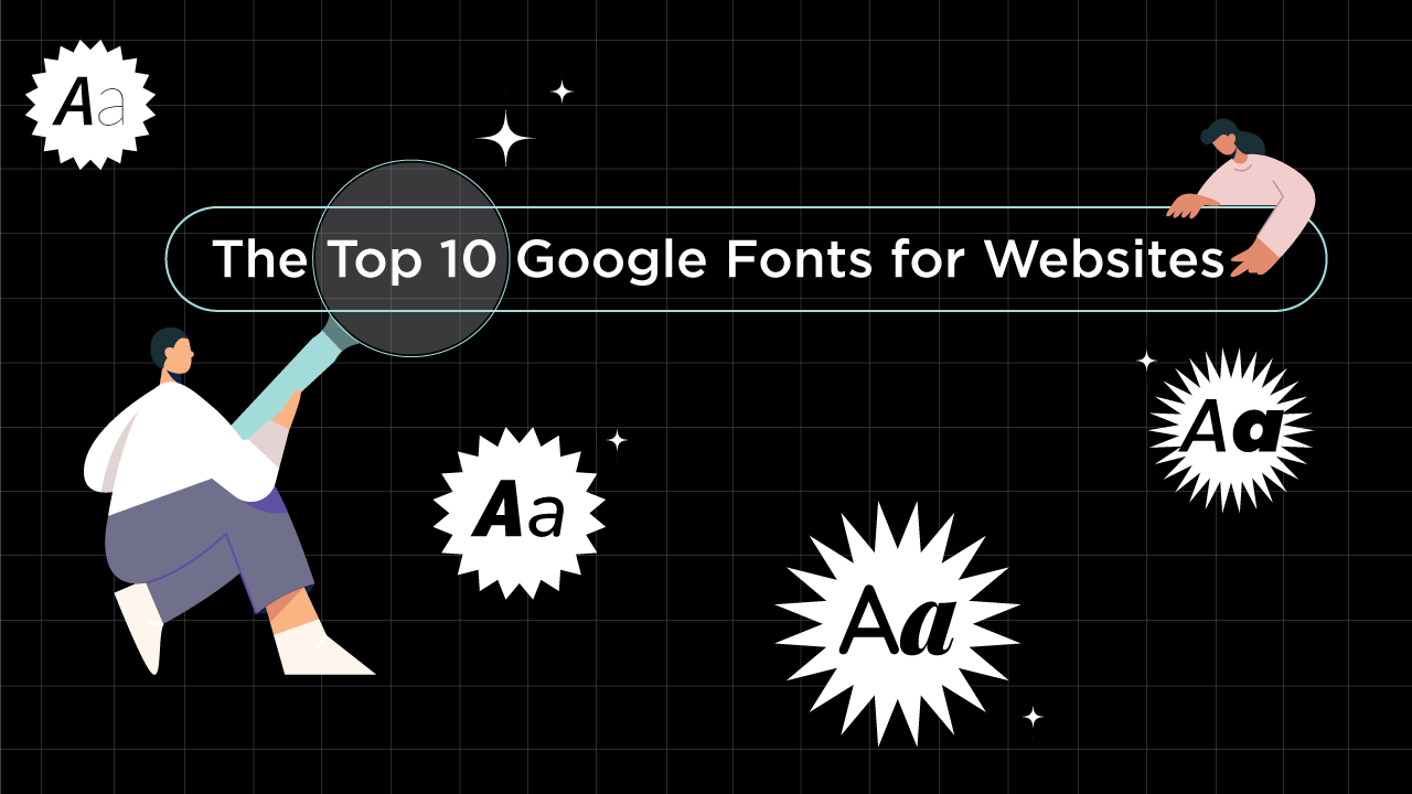 free google fonts for websites